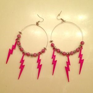 Pink Earrings