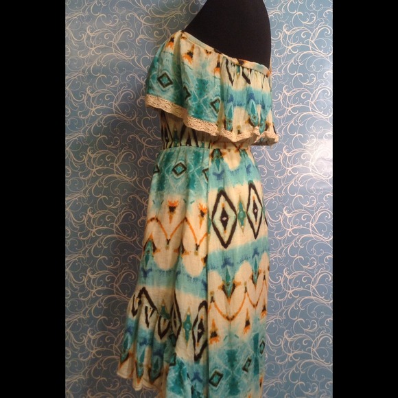 JESSICA SIMPSON HIGH LOW DRESS SMALL - Picture 3 of 4