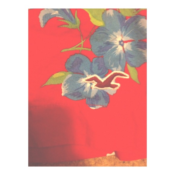 Red floral dress - Picture 2 of 2