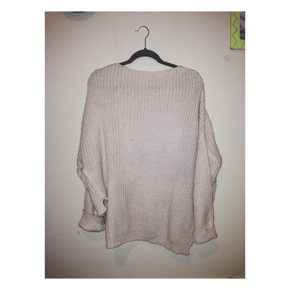 Nasty Gal Cambridge Knit Sweater in Cream - Picture 4 of 4
