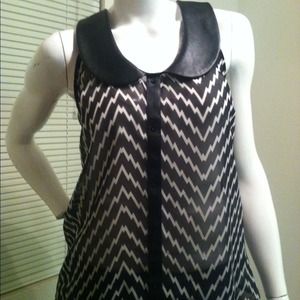 Bundle peter pan tnk & bead nckline tnk