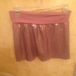 Bebe sequin skirt