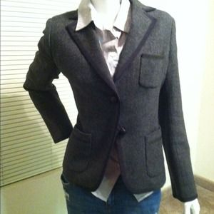 Jcrew wool blazer size xl