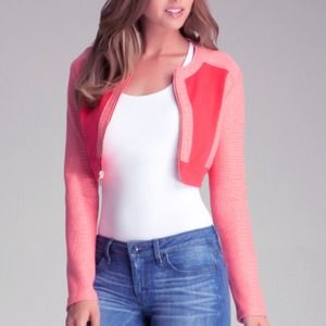 NEW bebe tweed jacket