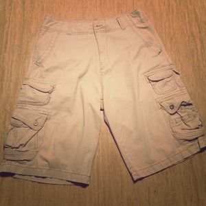 Men's Cargo Khaki Shorts