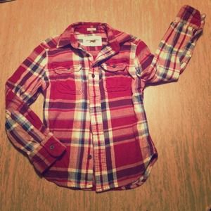 Boys flannel Abercrombie Long sleeve shirt