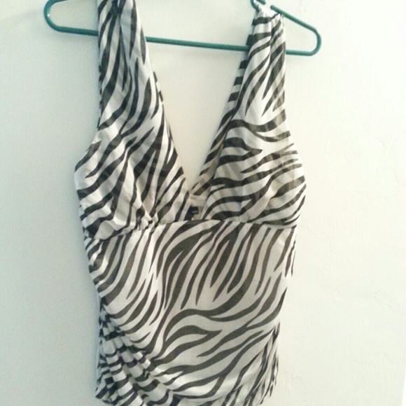 Animal print top