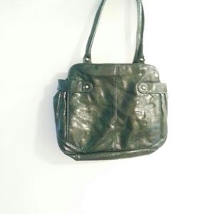 Green handbag