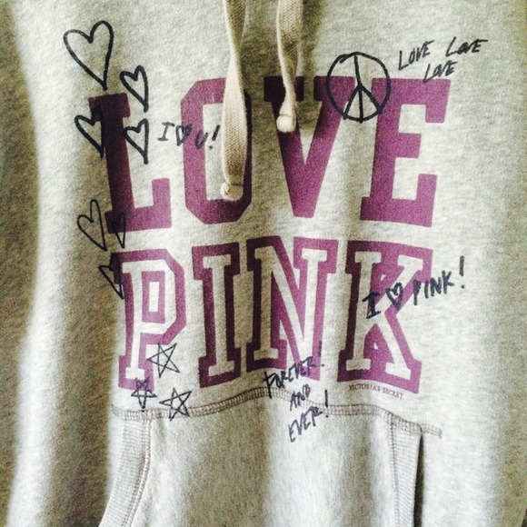 🚫Sold🚫Love pink sweater - Picture 2 of 2