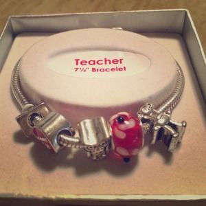 Teacher Charm Bracelet