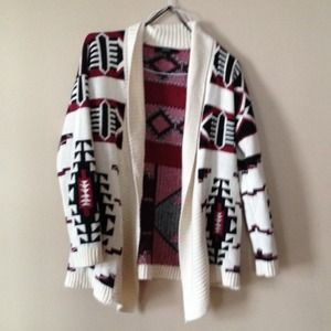 Aztec over sized sweater!