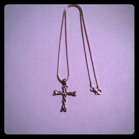 Cross necklace!
