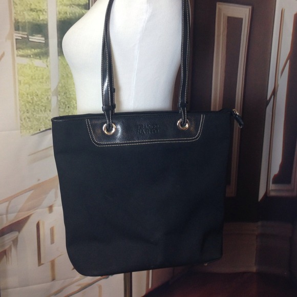 FRANCO SARTO Black Tote Bag - Black, Nice PURSE