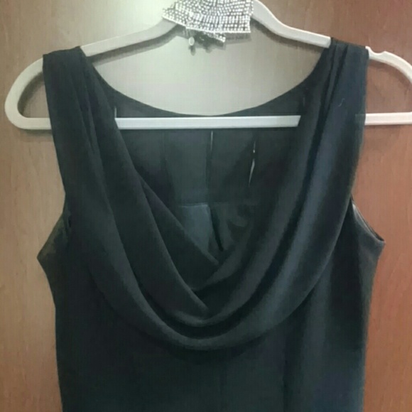 REDUCED💸💸NWOT  EVAN- PICONE BLACK COCKTAIL DRESS - Picture 3 of 4