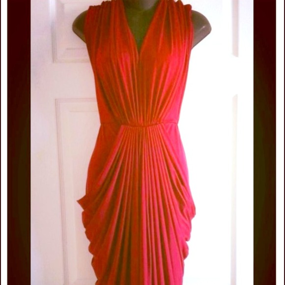 Pia Gladys Perey Dresses & Skirts - ❗Reduced Designer Pia Gladys Perey dress Sz 12 red