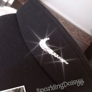 Blinged Out Nike Visor