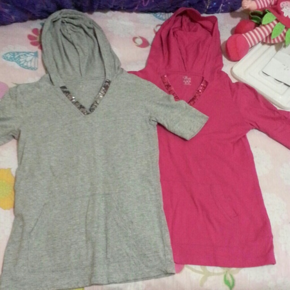 Sold.   Hoody shirts 2 7for girls