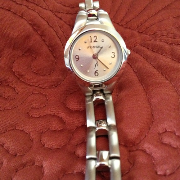 Watch, Fossil f2, silver