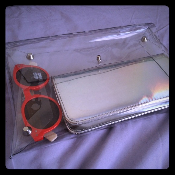Transparent Envelope Clutch!