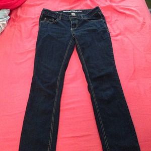 Dark skinny jeans