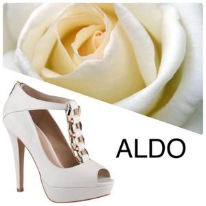 White Aldo shoes