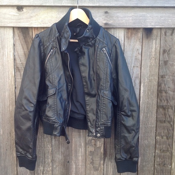 Topshop Leather Jacket