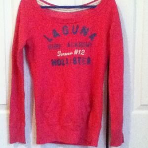 Pink Hollister Sweater