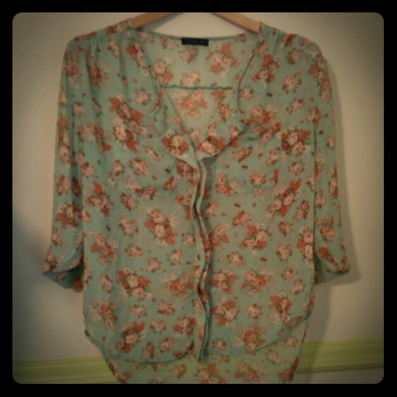 Floral Print Blouse