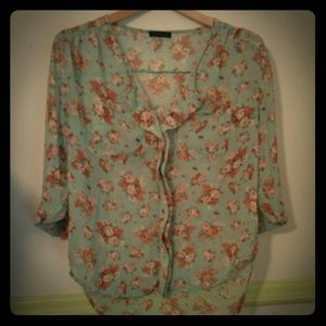 Floral Print Blouse