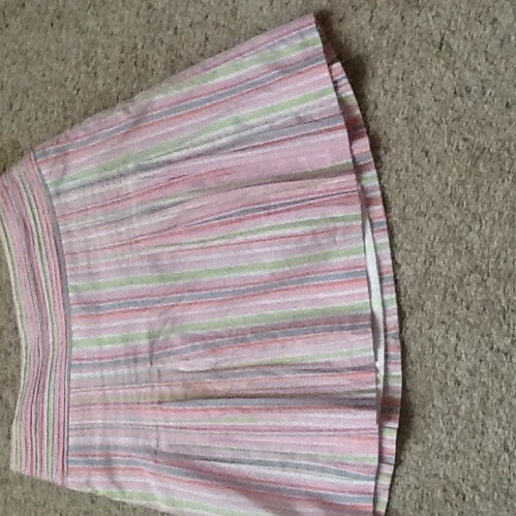 J crew pleated skirt