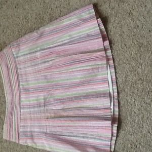 J crew pleated skirt