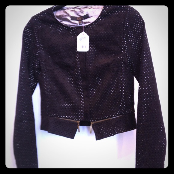 Suede Black Jacket