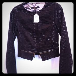 Suede Black Jacket