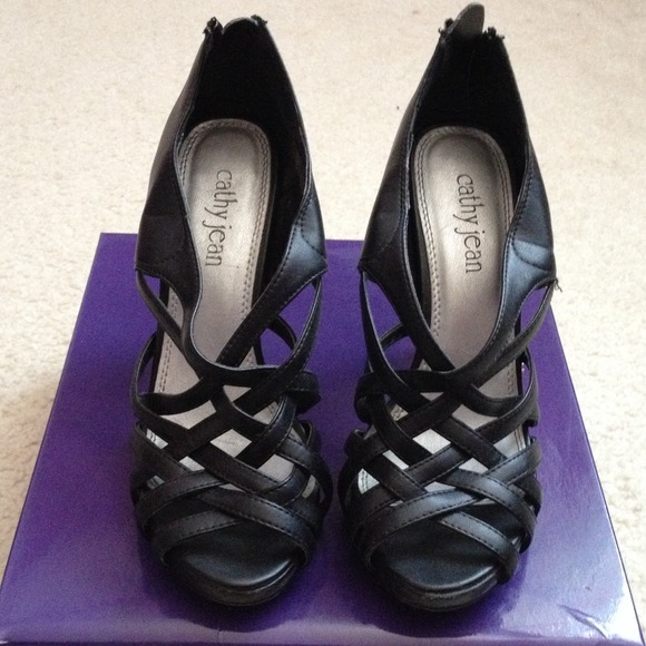 Black Cathy Jean Heels!