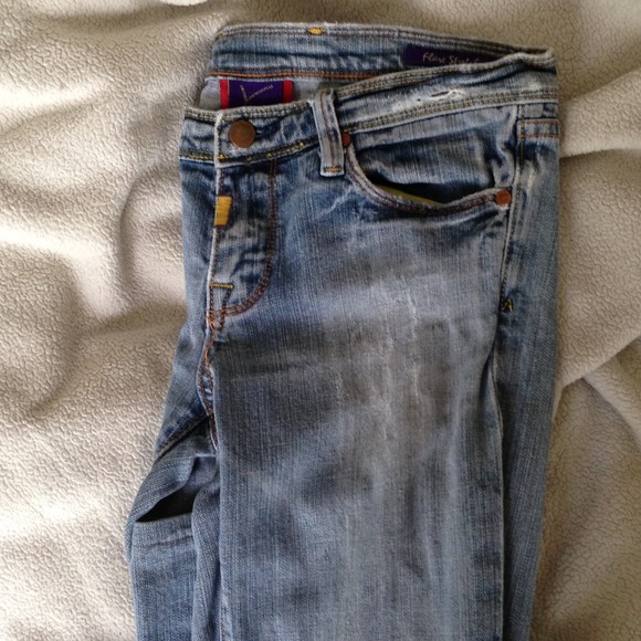 Vigoss Stretch Flare light wash jeans sz 28 - Picture 3 of 3