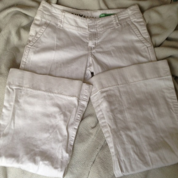 NWOT Roxy white denim relaxed fit jeans sz 7