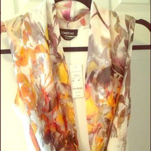 Bebe wrap bodysuit NWT