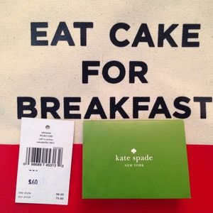 kate spade Bags - Kate Spade 'Eat Cake for Breakfast' Pouch kate spade Bags - Kate Spade 'Eat Cake for Breakfast' Pouch