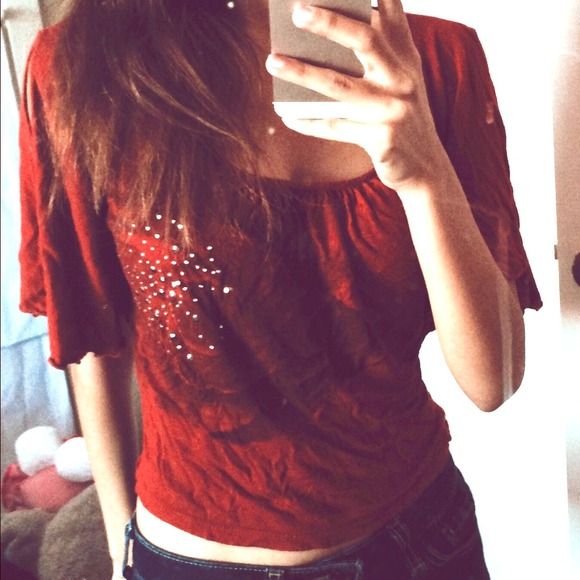 A Love J flower and flowy shirt