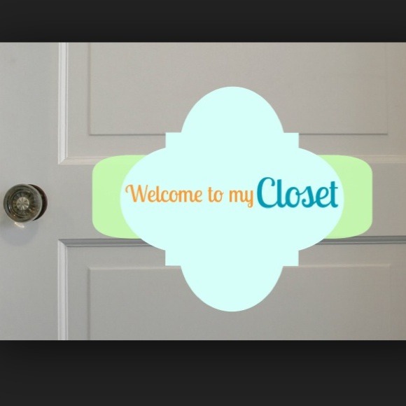 Stop by my closet and shop.