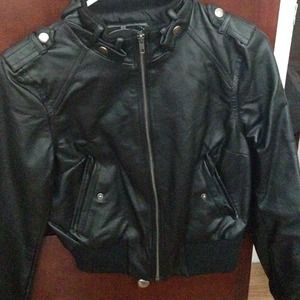 Leather jacket