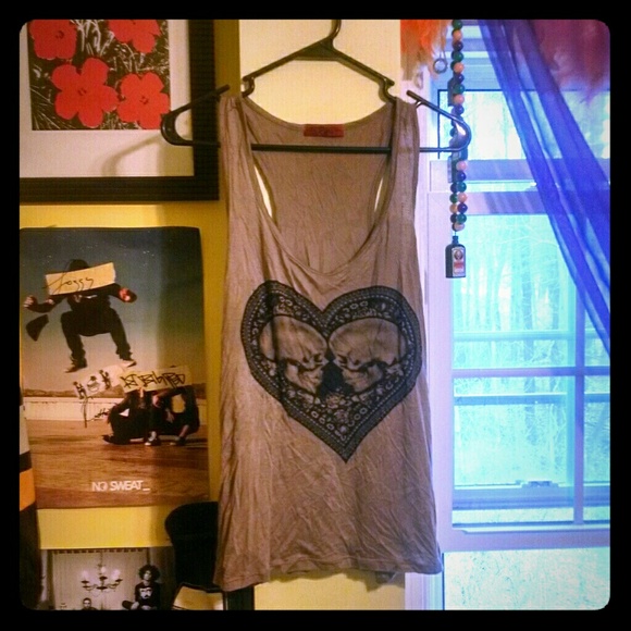 Camel skull heart tank