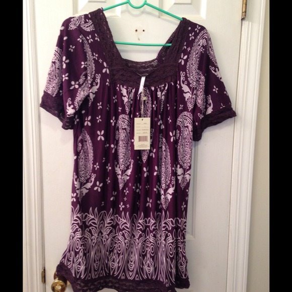 REDUCED bohemian style dress/swim coverup