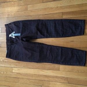 J. Brand Capri printed denim mid rise size 30