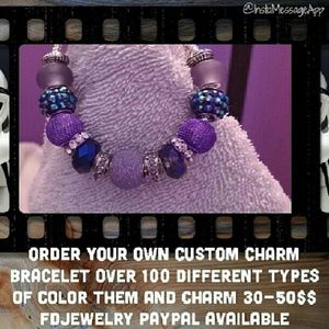 Trinity bracelet (purple)