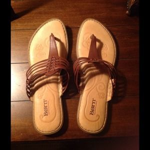 Born sandals. Size 11. Never worn. New. Soft.