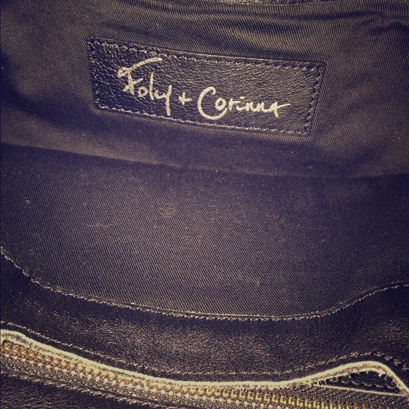Black authentic Foley and Corinna handbag