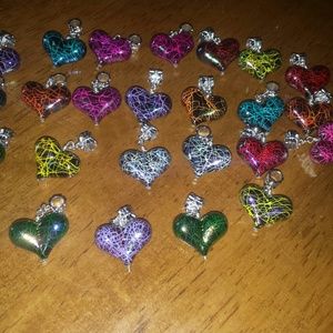 Heart charms