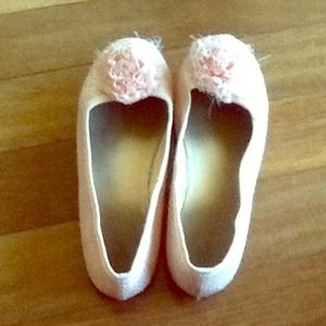 Light pink sparkly gap shoes