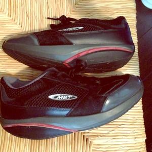 MBT moja black shoes